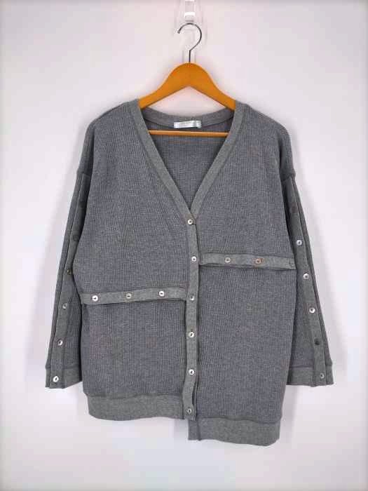 AS KNOW AS ANY WEAR(アズノウアズ エニーウェア) つぎはぎデザイン サーマルカーディガン レディース JPN：15号 JPN：15号