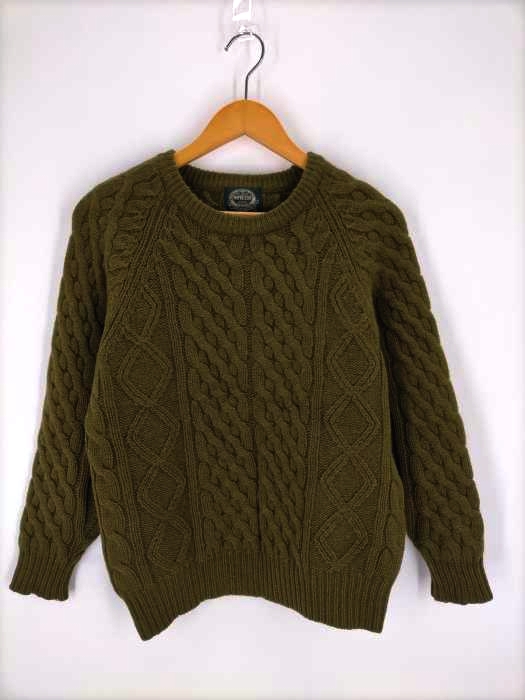 USED古着(ユーズドフルギ) IMPRESSO ケーブルニット レディース import：M import：M