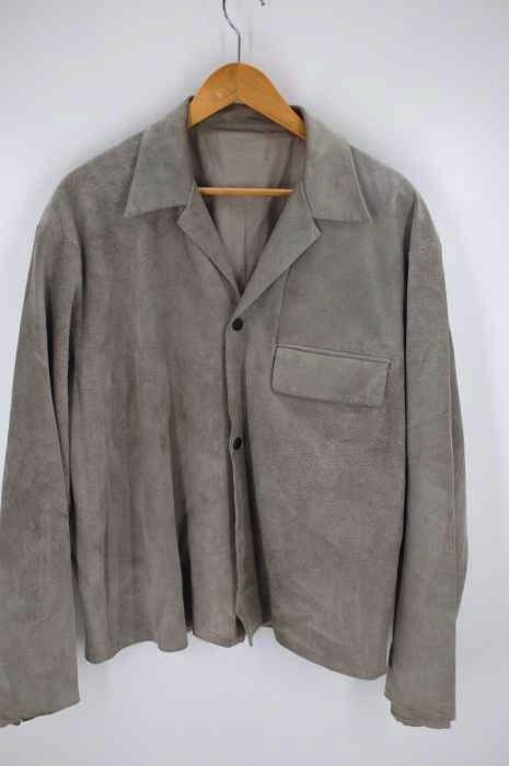 URU(ウル) SUEDE SHIRTS JACKET メンズ アウター ジャケット