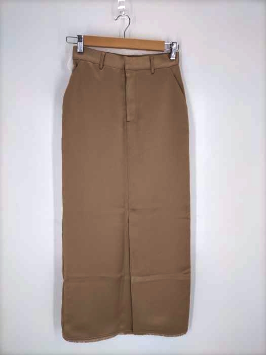 USED古着(ユーズドフルギ) anuans（アニュアンス）21SS サテンフリンジタイトスカート レディース JPN：M JPN：M
