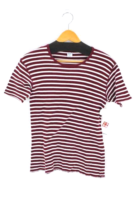 gicipi(ジチピ) ボーダークルーネックTシャツ レディース US：4 US：4