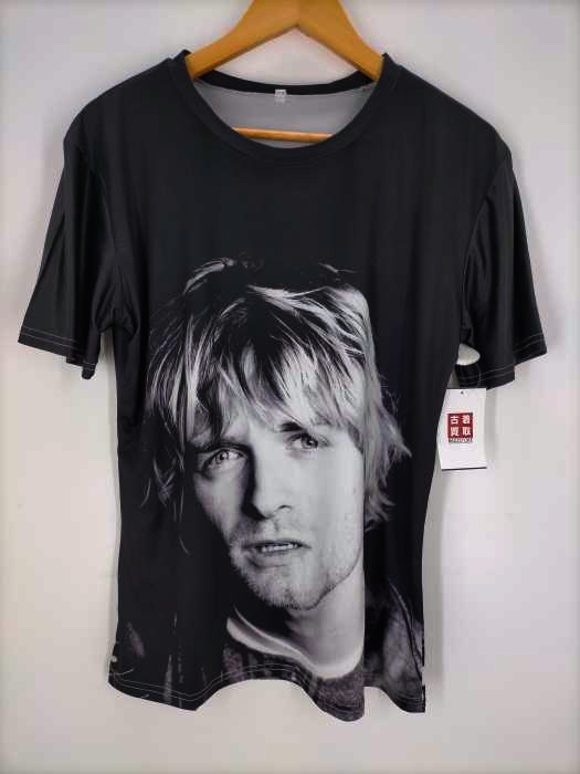 USED古着(ユーズドフルギ) カートコバーン 転写プリントTシャツ メンズ import：XL import：XL