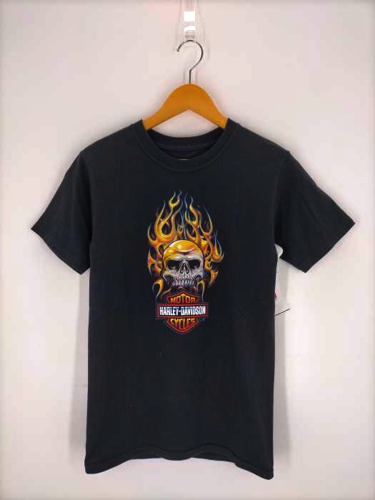 USED古着(ユーズドフルギ) HARLEYDAVIDSON 2007 コピーライト プリントTシャツ メンズ 表記無 表記無