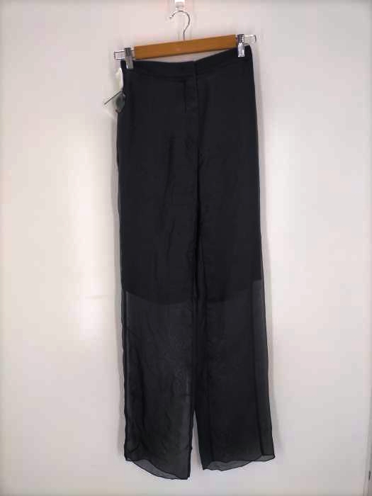 JIL SANDER(ジルサンダー) シースルー シルク ハイウエスト ワイド 