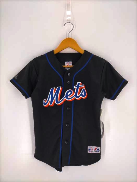 MAJESTIC(マジェスティック) METS ベースボールシャツ レディース トップス シャツ・ブラウス