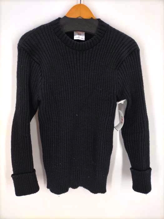 The woolly pully(ウーリープーリー) PURE NEW WOOL リブニット メンズ トップス ニット・セーター