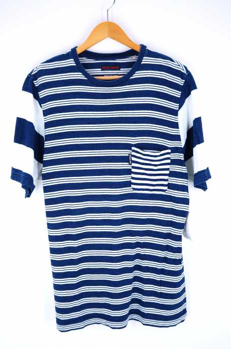 BLUE BLUE（ブルーブルー） ショートスリーブボーダーカットソー メンズ トップス Tシャツ・カットソー