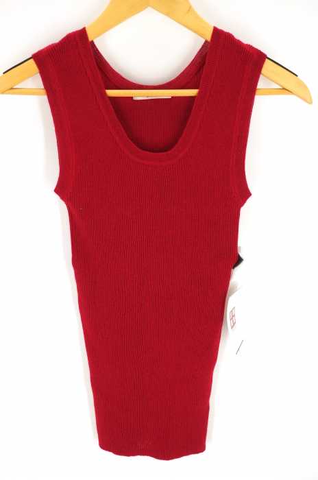 Misuke(ミシュケ) CASHMERE 18G RIB KNIT TANKTOP レディース トップス タンクトップ