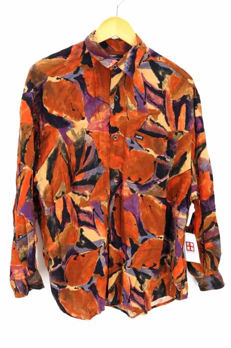 GUESS（ゲス） USA製 柄シャツ メンズ トップス カジュアルシャツ