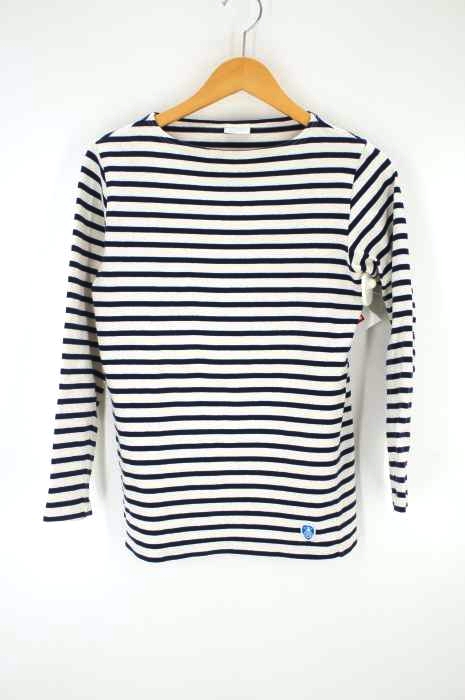ORCIVAL（オーチバル） ボートネックボーダーカットソー レディース トップス Tシャツ・カットソー