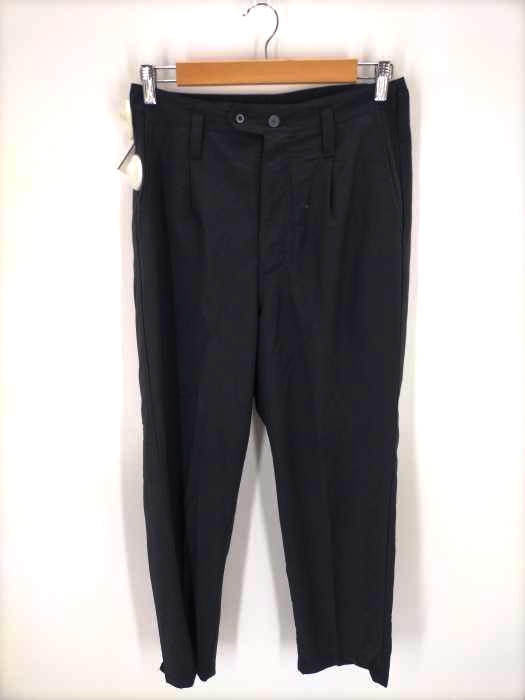 YSTRDYs TMRRW（イエスタデイズトゥモロー） 19SS eggiani 1タックスラックスパンツ  メンズ パンツ スラックス