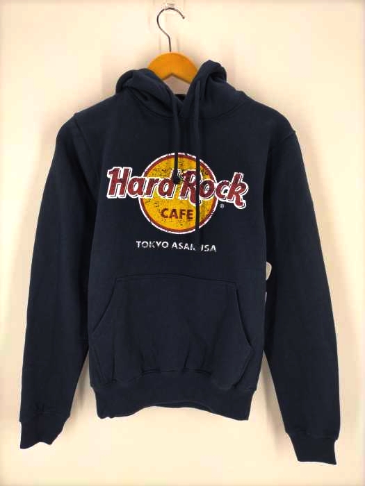 Hard Rock Cafe(ハードロックカフェ) TOKYO ASAKUSA プリントプルオーバーパーカー レディース JPN：S JPN：S