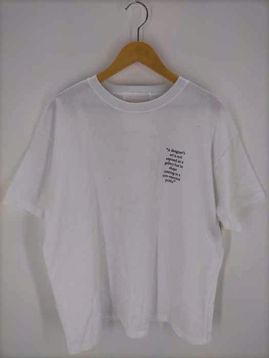 minsobi（ミンソビ） 21SS バックレタリングプリントTシャツ メンズ トップス Tシャツ・カットソー