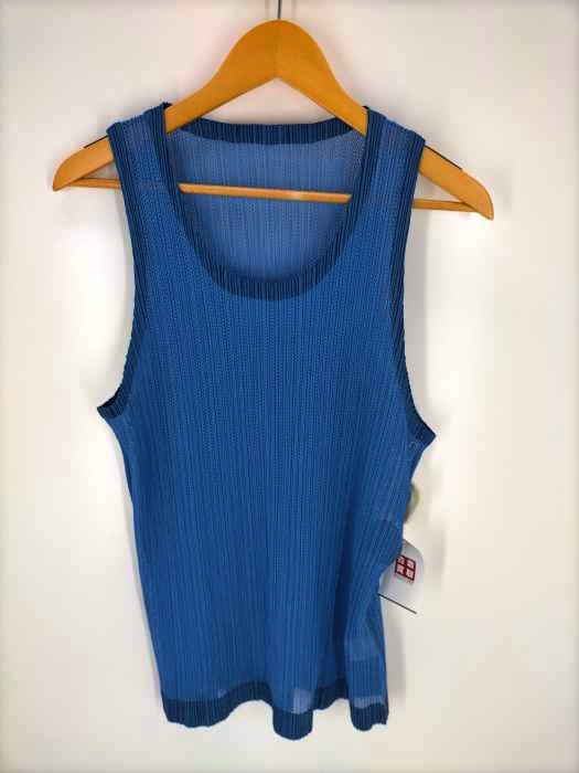 ISSEY MIYAKE MEN（イッセイミヤケメン） プリーツ加工タンクトップ メンズ トップス タンクトップ