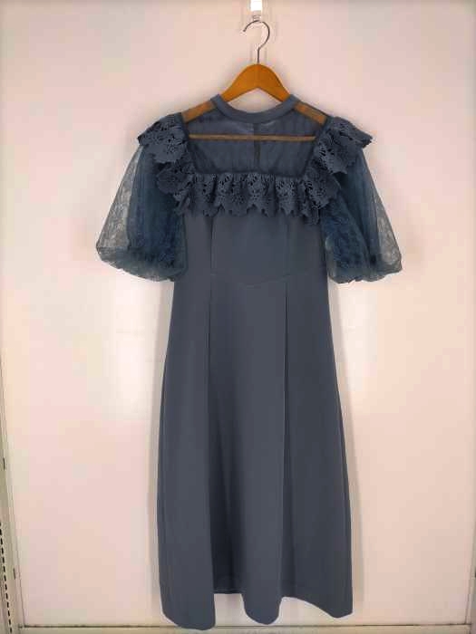 Lily Brown(リリーブラウン) 21SS レース切替ワンピース レディース JPN：1 JPN：1