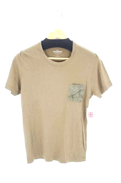 STUDIOUS(ステュディオス) レザーポケットTシャツ メンズ JPN：1 JPN：1
