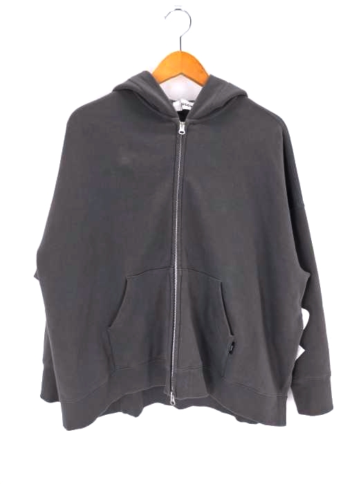 ZUCCa(ズッカ) 20SS プレーン裏毛ジップアップパーカ レディース JPN:M JPN:M