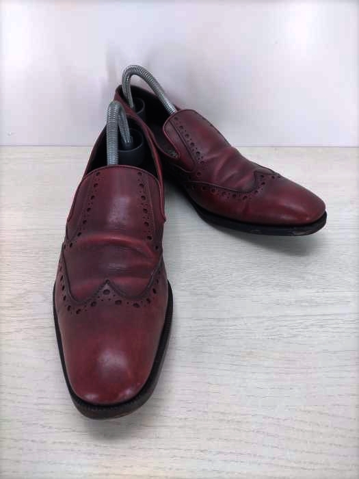 Salvatore Ferragamo(サルヴァトーレフェラガモ) ウイングチップ レースレス レザーシューズ メンズ  表記無