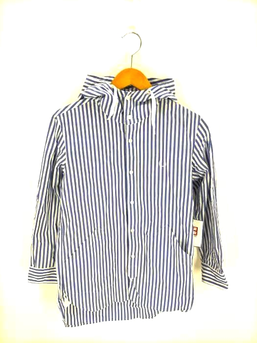 FRED PERRY(フレッドペリー) stripe hooded shirt メンズ トップス カジュアルシャツ