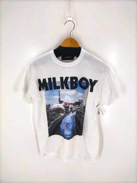 MILKBOY（ミルクボーイ） ロゴプリントTシャツ メンズ トップス Tシャツ・カットソー