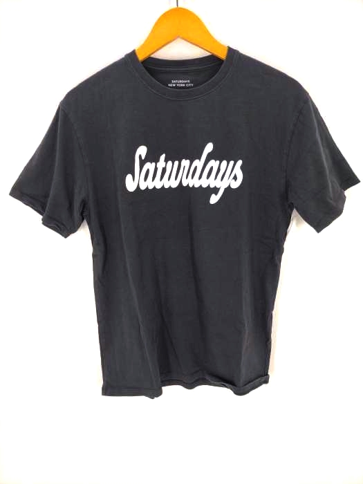 Saturdays NYC(サタデーズニューヨークシティ) プリントクルーネックTシャツ メンズ S