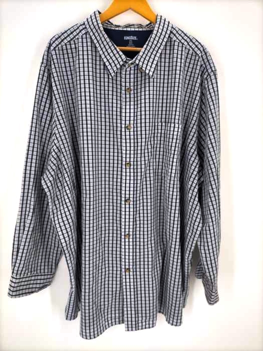 KINGSIZE(キングサイズ) ギンガムチェックボタンダウンシャツ メンズ  4XL