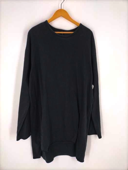 minsobi(ミンソビ) Unpluggedmuseum アンブラグドミュージアム スリットデザイン オーバーサイズカットソー メンズ トップス Tシャツ・カットソー