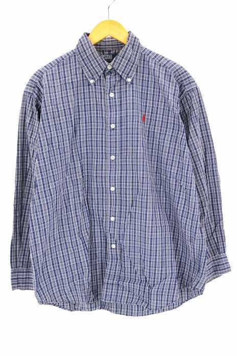 Polo by RALPH LAUREN （ポロバイラルフローレン） ポニー刺繍チェックボタンダウンシャツ メンズ トップス カジュアルシャツ