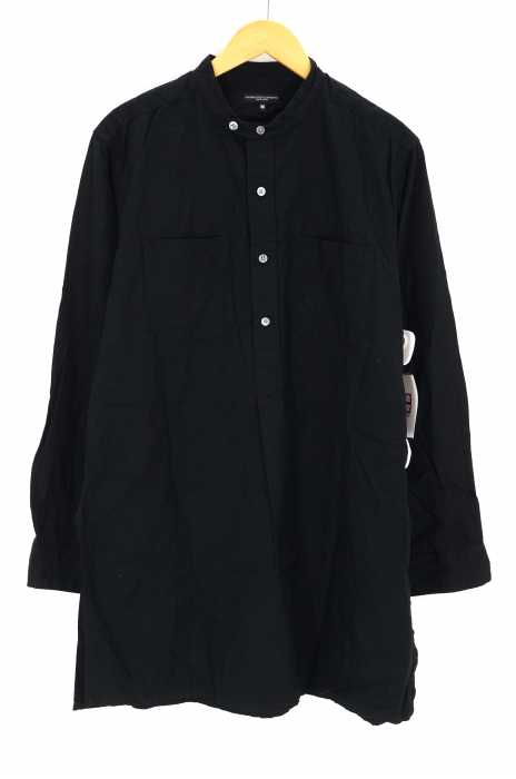 Engineered Garments （エンジニアードガーメンツ） バンドカラープルオーバーロングシャツ メンズ トップス カジュアルシャツ