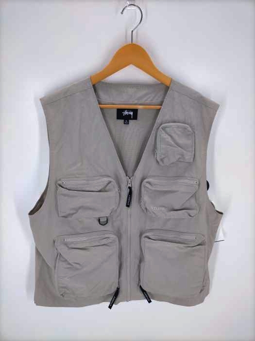 Stussy(ステューシー) 21ss NYLON APPROACH VEST メンズ トップス ベスト・ジレ