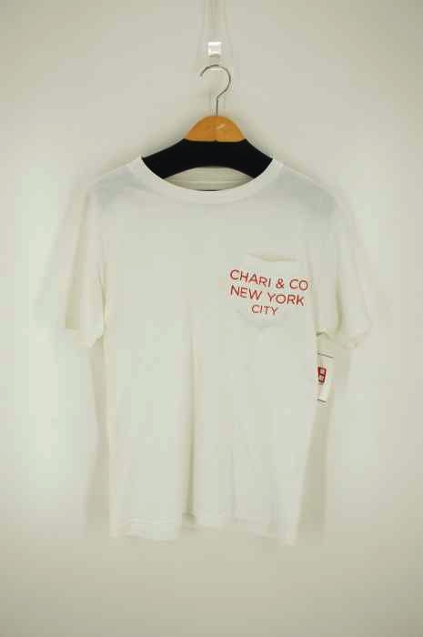 chari&co(チャリアンドコー) ロゴポケットTシャツ メンズ JPN：M JPN：M