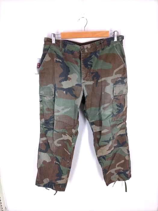 U.S.ARMY(ユーエスアーミー) 90S ウッドランドカモ BDU カーゴパンツ コンバットパンツ メンズ JPN：M JPN：M