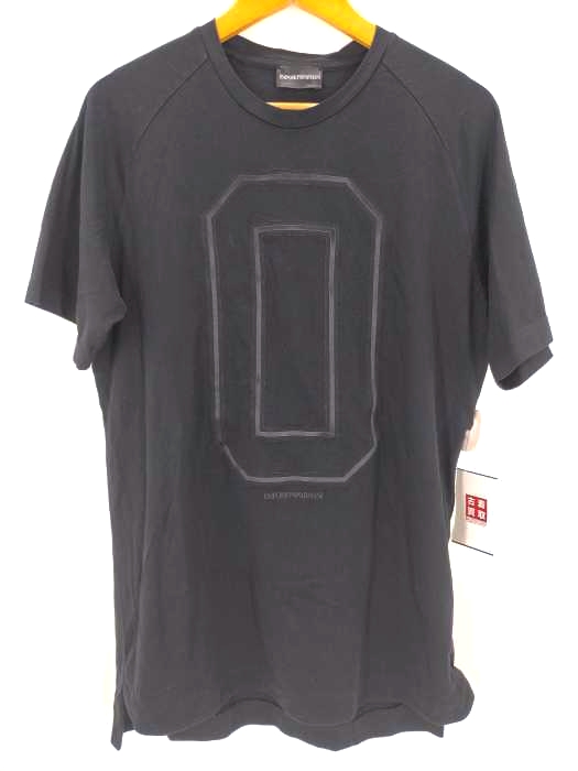 EMPORIO ARMANI(エンポリオアルマーニ) サイドジップ プリントTシャツ メンズ import：M import：M