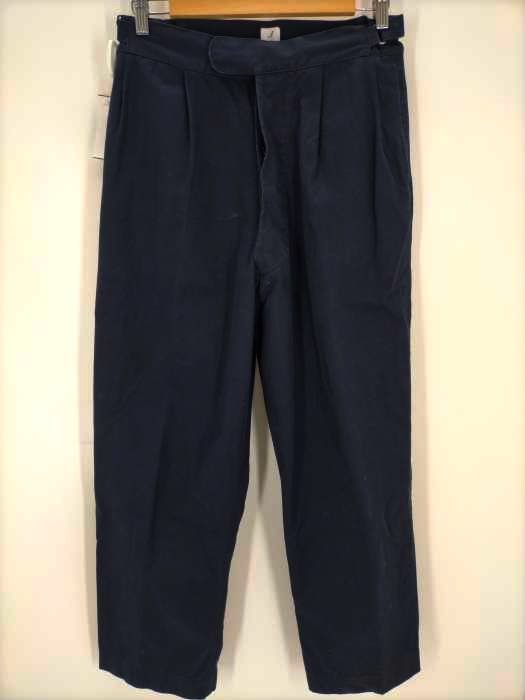 ANATOMICA(アナトミカ) 20SS フロントタックワイドストレートパンツ ROYAL MARINE PANTS メンズ 32inch 32inch