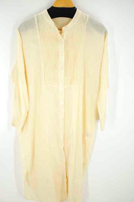 UNITED ARROWS green label relaxing（ユナイテッドアローズグリーンレーベルリラクシング） FM ダブル ガーゼ ギャザー シャツ ワンピース レディース ワンピース その他ワンピース
