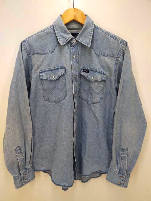 Wrangler(ラングラー) デニムウエスタンシャツ メンズ トップス カジュアルシャツ