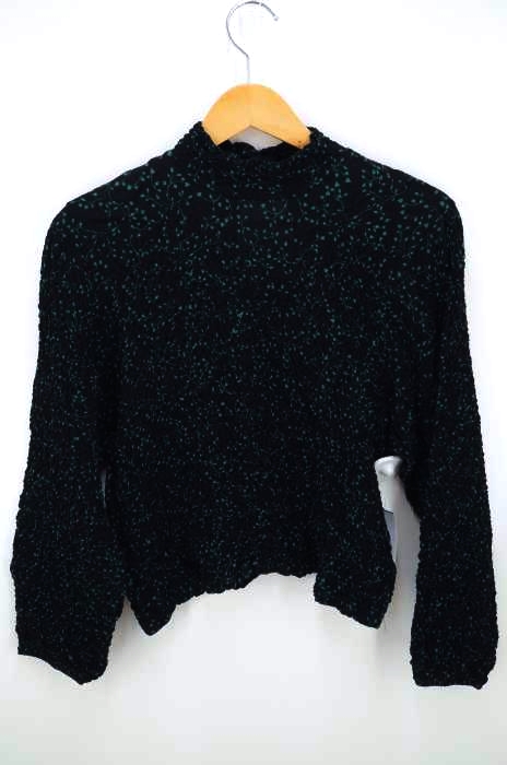 ZARA(ザラ) NABRANI TOP プリーツ花柄ブラウス レディース import：S import：S