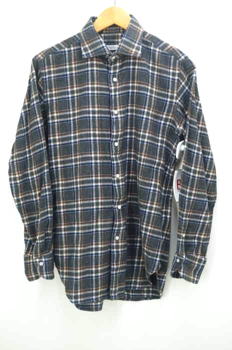 URBAN RESEARCH DOORS（アーバンリサーチドアーズ） LIFE STYLE TAILORチェックネルシャツ メンズ トップス カジュアルシャツ