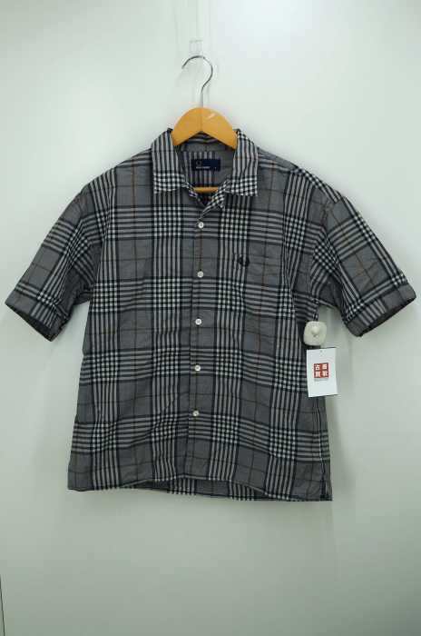 FRED PERRY (フレッドペリー) OPEN COLLAR S/S SHIRT メンズ トップス カジュアルシャツ