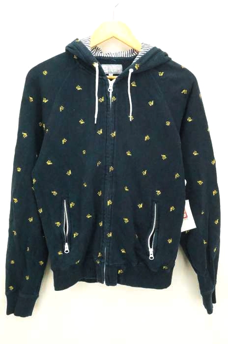 Stussy(ステューシー) 総柄ジップアップパーカー メンズ JPN：S JPN：S