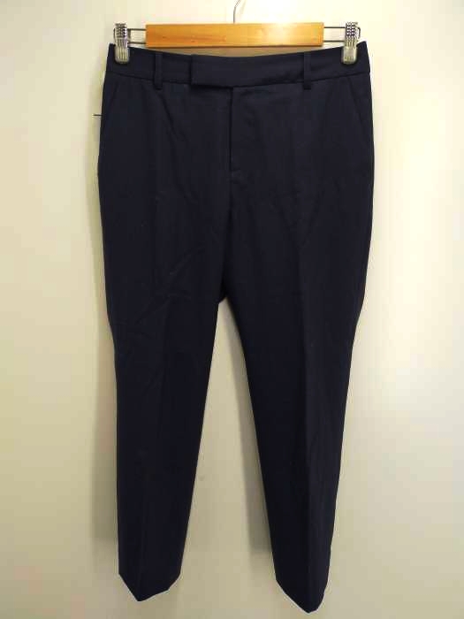 AQUASCUTUM（アクアスキュータム） ウールポリセンタープレススラックス レディース パンツ スラックス
