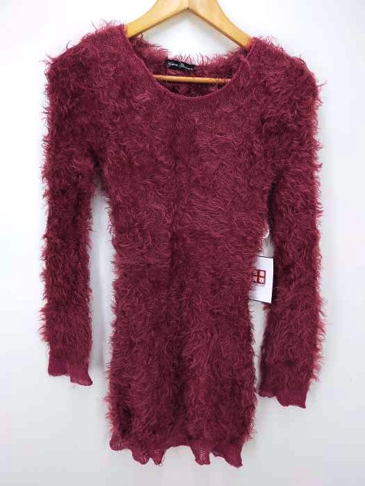 HYSTERIC GLAMOUR(ヒステリックグラマー) フェイクフェザー ニットプルオーバー レディース トップス ニット・セーター