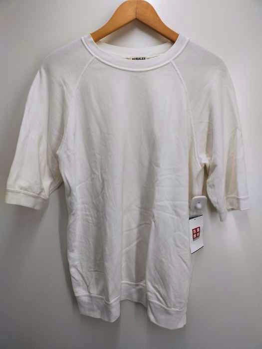 AURALEE(オーラリー) BACK CASHMERE SWEAT HALF SLEEVE P/O メンズ JPN：3 JPN：3