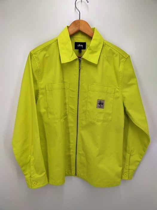 Stussy(ステューシー) フロントファスナーワークシャツ メンズ  JPN：S