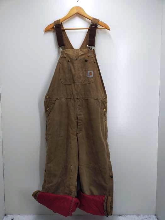 カーハート Carhartt キルティング ダック オーバーオール ダブルニー メンズ 表記無 表記無
