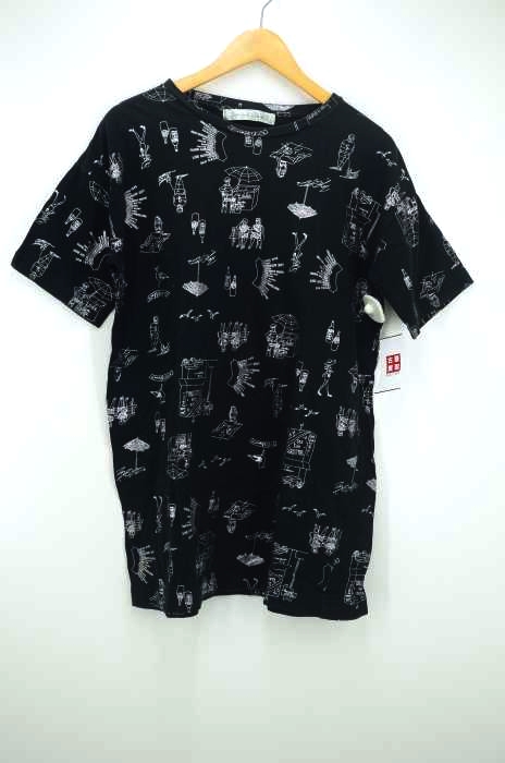Dot＆Stripes CHILD WOMAN(ドットアンドストライプスチャイルドウーマン) プリントビックTシャツ レディース FREE FREE