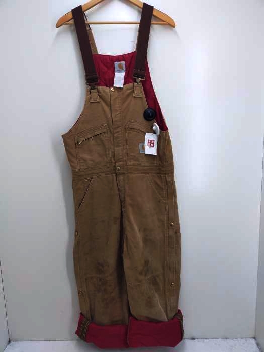 Carhartt（カーハート） キルティング ダック オーバーオール ダブルニー メンズ オールインワン オーバーオール