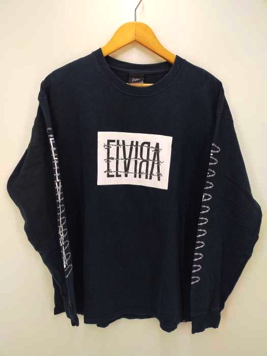 ELVIRA(エルヴィラ) プリント長袖Tシャツ メンズ トップス Tシャツ・カットソー