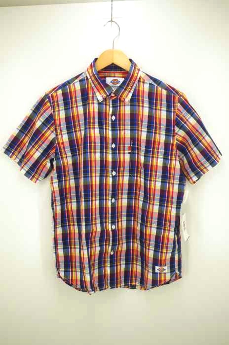 Dickies(ディッキーズ) ブロードチェックボタンダウンシャツ メンズ  L