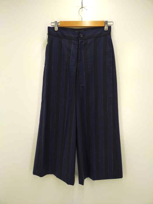JOSEPH（ジョゼフ） ストライプ柄ワイドパンツ レディース パンツ ワイド